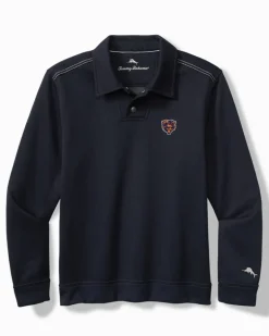 NFL Endzoner Long-Sleeve Snap Polo