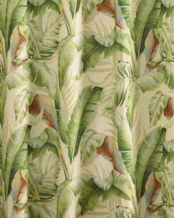 Palmiers Medium Green Shower Curtain