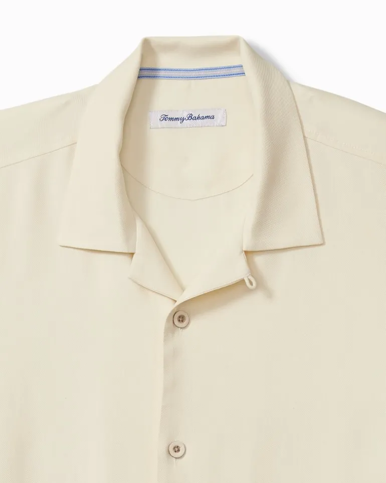 Paradise Petals Silk Camp Shirt