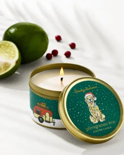 Pomegranate Lime 6-oz. Travel Candle Tin
