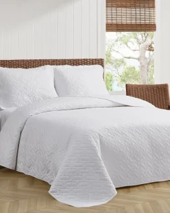 Raffia Solid 2-Piece Twin Quilt Set