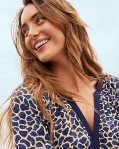 Safari Spots Midi Dress