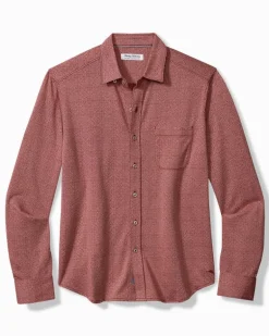 San Lucio Diamond Isles Stretch Knit Shirt