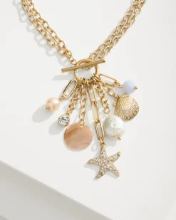 Sanibel Island Multi-Charm Necklace