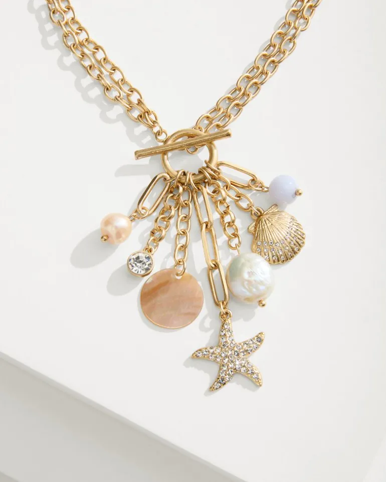Sanibel Island Multi-Charm Necklace