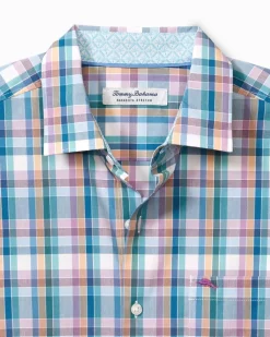 Sarasota Stretch Los Reyes Check IslandZone® Shirt