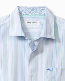 Sarasota Stretch Santiago Stripe IslandZone® Shirt