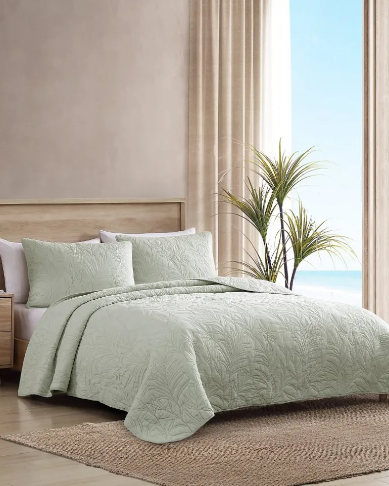 Solid Costa Sera 2-Piece Standard Quilted Sham Set