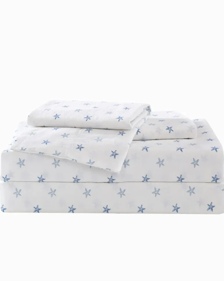 Starfish Treasure 4-Piece King Sheet Set