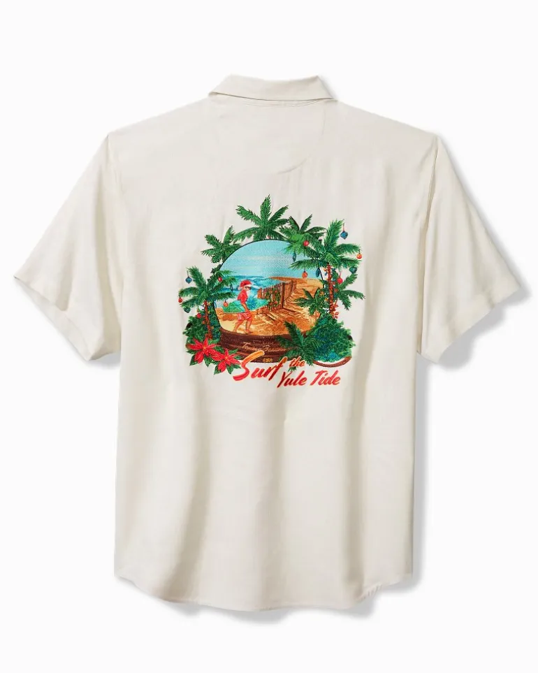 Surf the Yule Tide Silk Camp Shirt