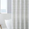 Tidal Stripe Shower Curtain