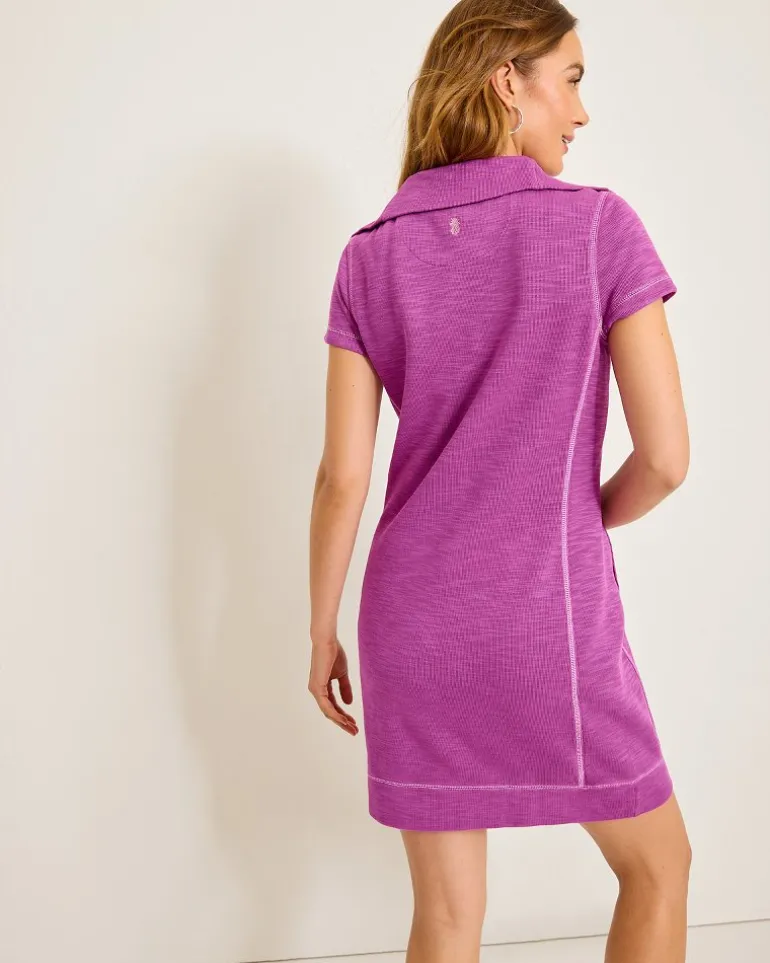 Tobago Bay Half-Zip Collared Dress