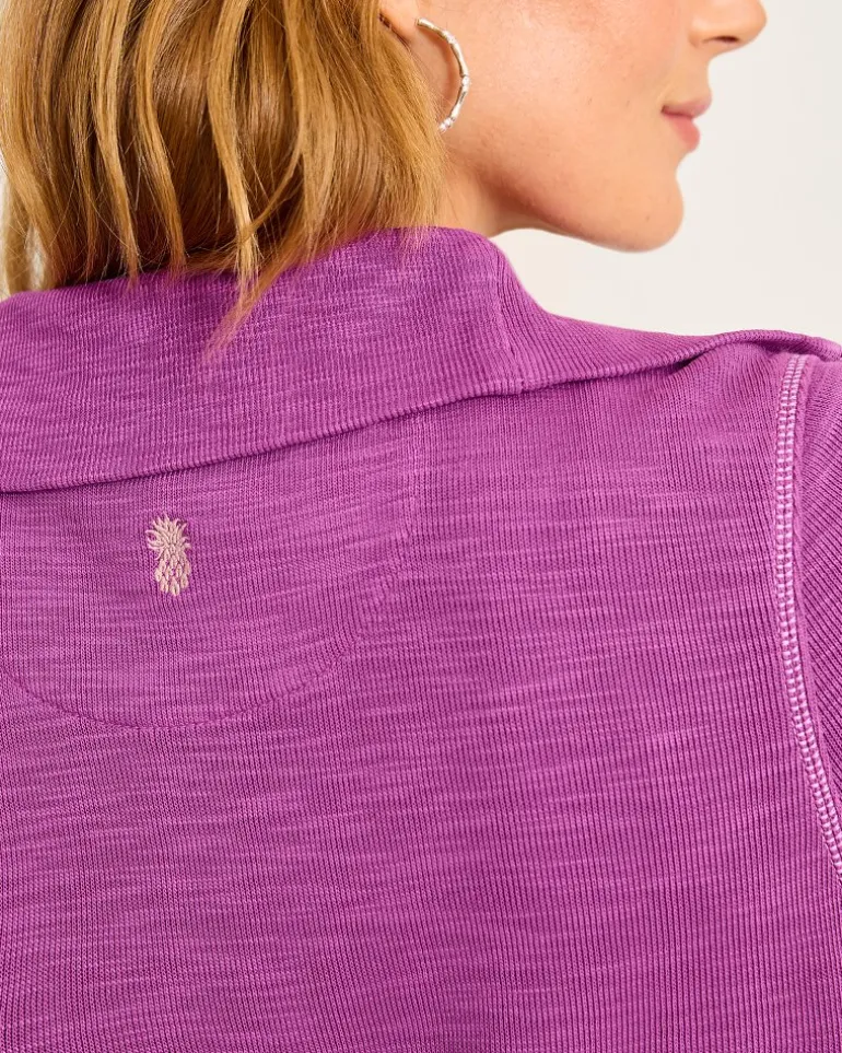 Tobago Bay Half-Zip Collared Dress