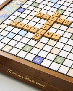 Tommy Bahama Deluxe Scrabble Board Game