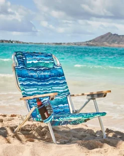 Tommy Bahama Malachite Print Deluxe Backpack Beach Chair