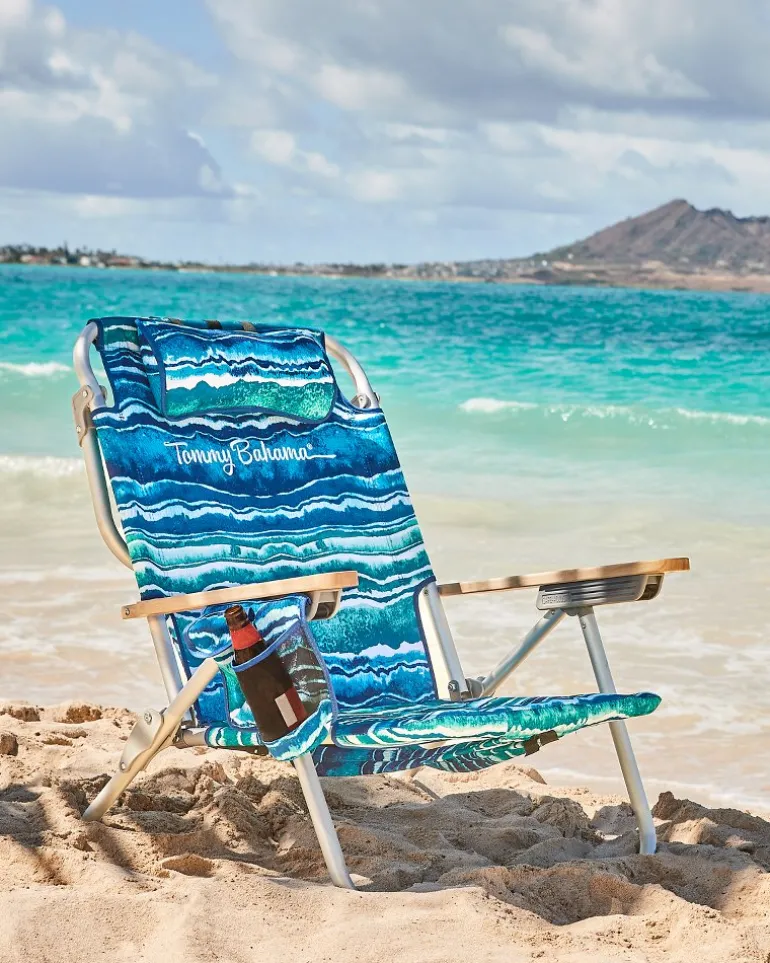 Tommy Bahama Malachite Print Deluxe Backpack Beach Chair