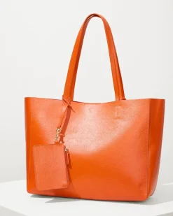 Tommy Bahama Perforated Leather Tote