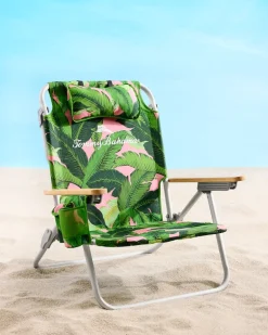 Tommy Bahama Swaying Fronds Deluxe Backpack Beach Chair