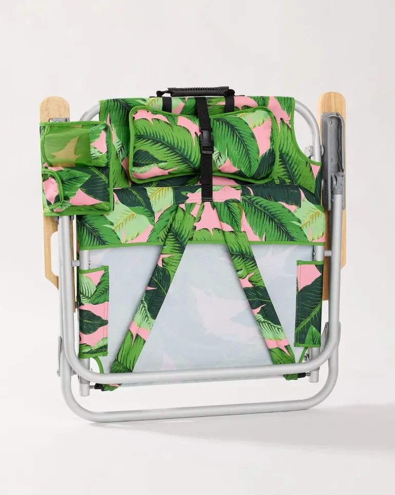 Tommy Bahama Swaying Fronds Deluxe Backpack Beach Chair