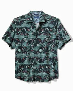 Tortola Verde Fronds Short-Sleeve Shirt