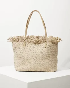 Vulcan Fringe Top Large Tote & Wristlet