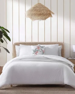 Wicker Woven 3-Piece King Comforter Set