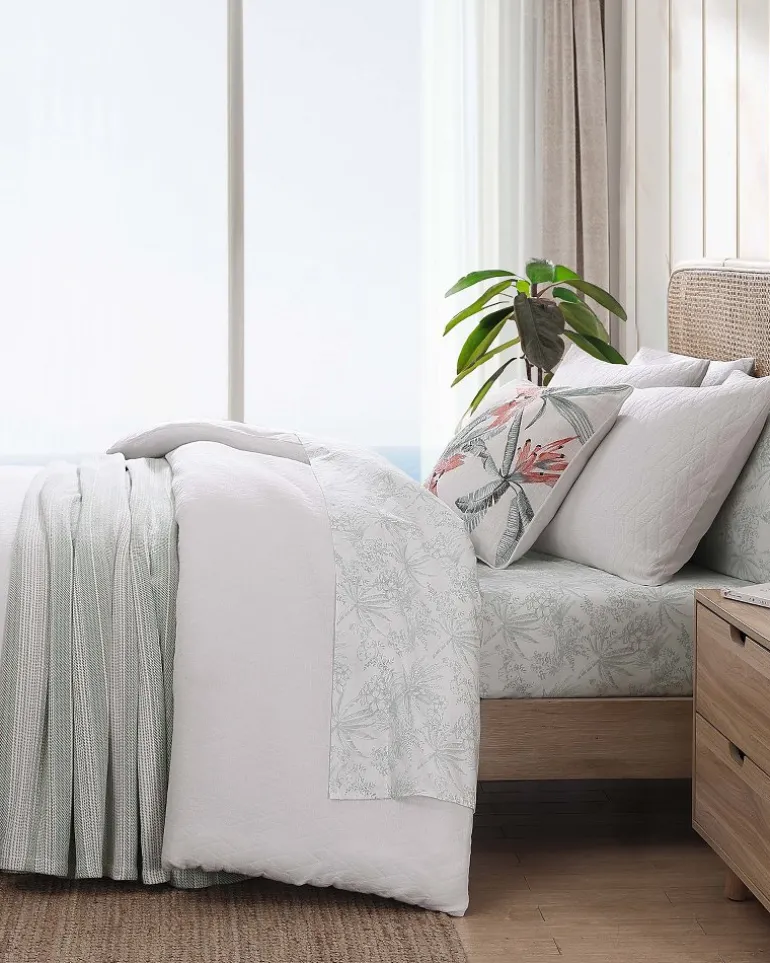 Wicker Woven 3-Piece King Comforter Set